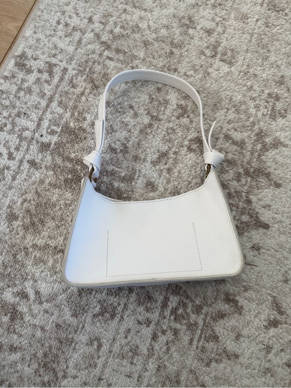Women’s Madewell White Leather Shoulder Bag